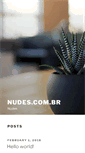 Mobile Screenshot of nudes.com.br
